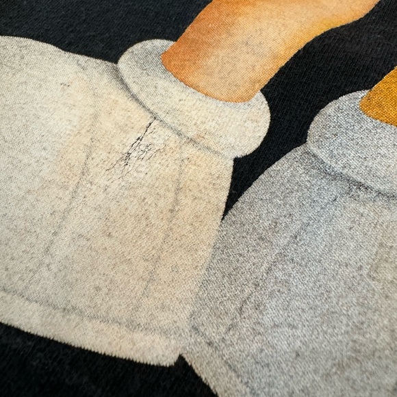 Vintage 2011 M&Ms Red M&M black graphic tshirt - Picture 10 of 16